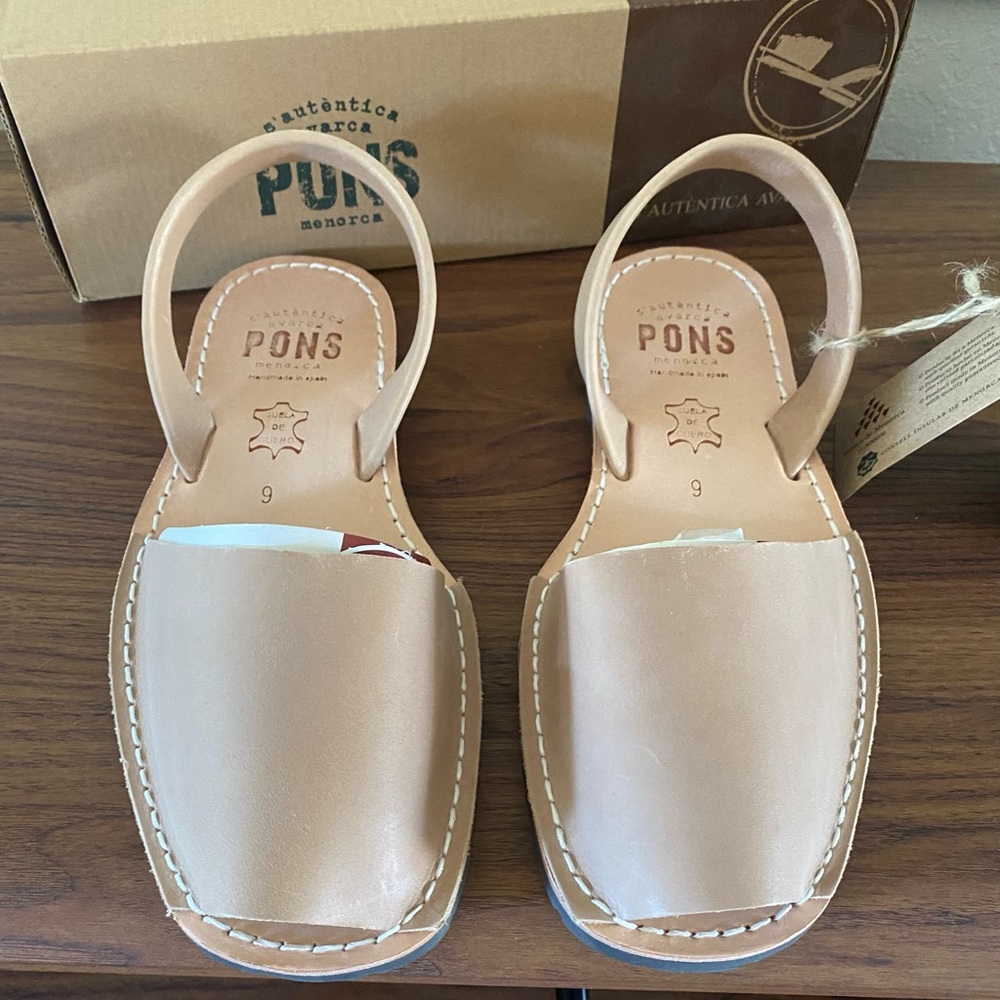 Pons Avarcas 510 classics, leather size US 9